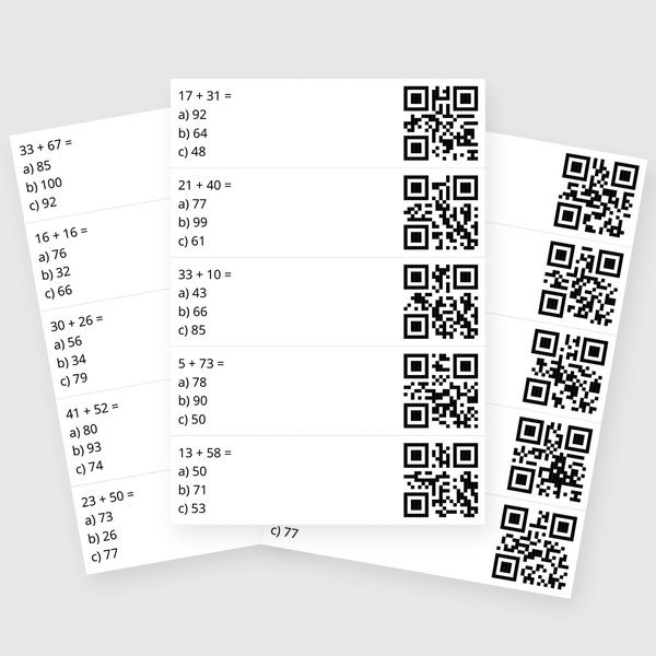 QR (výběr z možností)