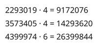 Math: Multiplication - Digits