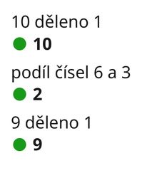 Dělení slovně - násobilka