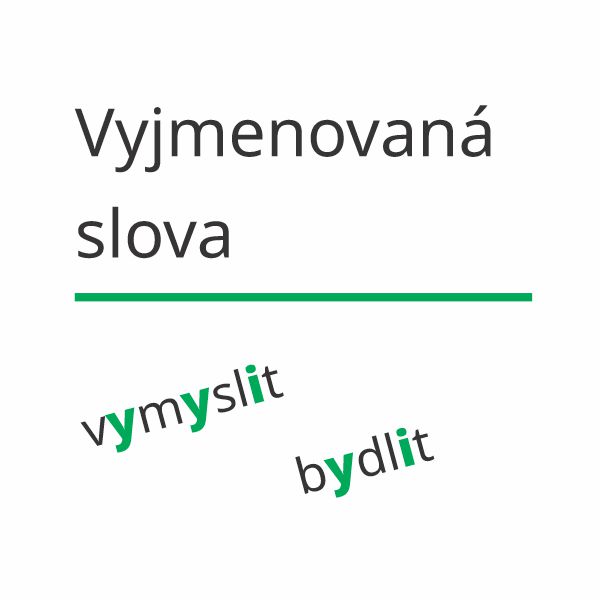 Čeština vyjmenovaná slova
