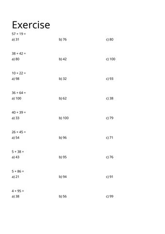 Written Test
