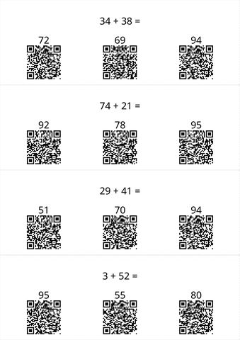 QR Hra (výběr z možností)
